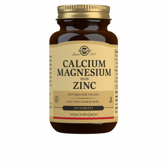 Calcium - Magnesium plus Zinc Solgar Calcio Magnesio Zinc 250 Units - Koersvoer